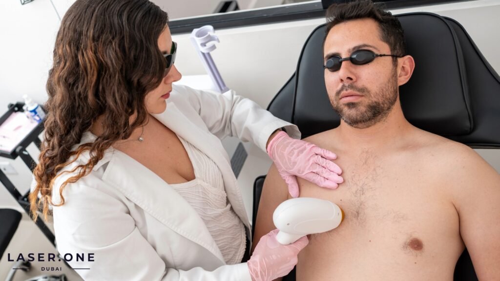 Russian speaking laser technician at Laser One Clinic Business Bay